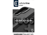 CELLULARLINE Cover Samsung Galaxy S25 Sensation+ Noir (SENSPlusGALS25K)