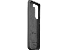 Charger l&#39;image dans la galerie, Une coque de téléphone grise avec le nom de la marque et le logo.
