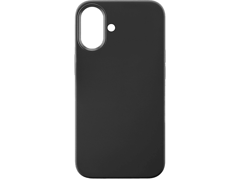 Coque de téléphone noire. Comporte une découpe pour la caméra.