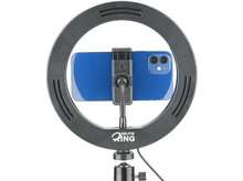 Charger l&#39;image dans la galerie, CELLULARLINE Kit Vlogging et Photographie Noir (SELFIERINGK)
