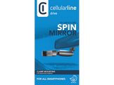 CELLULARLINE Porte-téléphone pour voiture Spin Miroir Noir (HANDYMIRRORK) Support pour voiture
