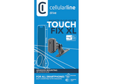 CELLULARLINE Porte-téléphone pour voiture Touch Fix XL Noir (MAG4ADHESIVEBALLK)