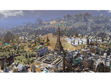 Charger l&#39;image dans la galerie, Tour Eiffel dans une ville avec des bâtiments et un ciel nuageux.
