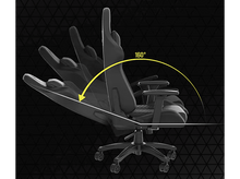 Charger l&#39;image dans la galerie, CORSAIR Chaise gamer TC100 Leatherette Noir (CF-9010050-WW) Chaise gaming Noir
