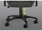 CORSAIR Chaise gaming T3 Rush Fabric Noir (CF-9010057-WW)