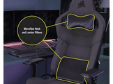 CORSAIR Chaise gaming T3 Rush Fabric Noir (CF-9010057-WW)