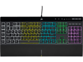 CORSAIR Clavier gaming K55 RGB Pro AZERTY Noir (CH-9226765-BE)