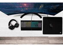 Charger l&#39;image dans la galerie, CORSAIR Clavier gaming K55 RGB Pro AZERTY Noir (CH-9226765-BE) Câblé Clavier gamer Noir
