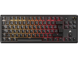 CORSAIR Clavier gaming K70 CORE TKL Mécanique Eclairage RGB AZERTY Noir (CH-911911E-BE)