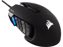 Charger l&#39;image dans la galerie, CORSAIR Souris gaming Scimitar RGB Elite Noir (CH-9304211-EU)
