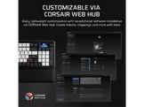 CORSAIR Vanguard 96 Clavier gaming mécanique - BE AZERTY - Dual Tone