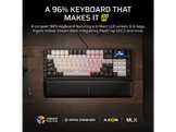 CORSAIR Vanguard 96 Clavier gaming mécanique - BE AZERTY - Dual Tone