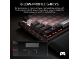 CORSAIR Vanguard 96 Clavier gaming mécanique - CH Qwertz - Dual Tone