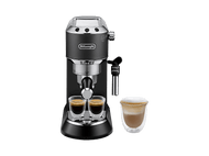 DE LONGHI Machine expresso à pression manuelle Dedica Style (EC685BK)