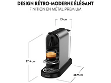 Charger l&#39;image dans la galerie, DE LONGHI Nespresso Citiz Platinum Titan (EN220.T)
