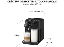 Charger l&#39;image dans la galerie, DE LONGHI Nespresso Gran Lattissima 2.0 Noir (EN640.B)
