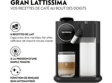 Charger l&#39;image dans la galerie, DE LONGHI Nespresso Gran Lattissima 2.0 Noir (EN640.B)
