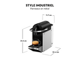 DE LONGHI Nespresso Pixie Refresh Argent (EN127.S)