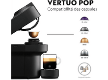 Charger l&#39;image dans la galerie, DE LONGHI Nespresso Vertuo Pop Noir (ENV90.B)
