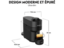 Charger l&#39;image dans la galerie, DE LONGHI Nespresso Vertuo Pop Noir (ENV90.B)
