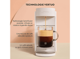 DE LONGHI  Nespresso Vertuo Up White - Machine Nespresso - Blanc