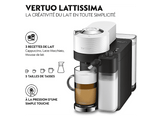 DE LONGHI Vertuo Lattissima  ENV300.W - Machine à capsules - Avec Fonction lait - Blanc