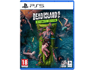 Couverture de jeu avec des gens dans une piscine avec des zombies, Dead Island 2 Ultimate Edition.