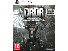 Charger l&#39;image dans la galerie, Jaquette du jeu &#39;Dead Rising Deluxe Remaster&#39; avec zombie et homme.
