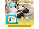 DEPLAY Tablette Kids SMART 5+ - 8 pouces - 64 GB - Wi-Fi - 4G (LTE) - Bleu