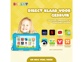 DEPLAY Tablette Kids SMART 5+ - 8 pouces - 64 GB - Wi-Fi - 4G (LTE) - Bleu