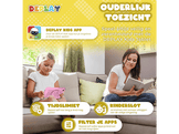 DEPLAY Tablette Kids SMART 5+ - 8 pouces - 64 GB - Wi-Fi - 4G (LTE) - Rose