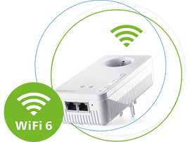 DEVOLO Powerline Magic 2 WiFi 6 Adaptateur pour extension Blanc (8812)