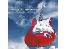 Charger l&#39;image dans la galerie, Pochette de l&#39;album de Dire Straits. Guitare électrique contre ciel nuageux. Le titre est &quot;Private Investigations&quot;.
