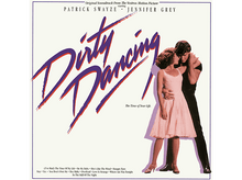 Charger l&#39;image dans la galerie, Pochette de l&#39;album &#39;Dirty Dancing&#39;. Patrick Swayze et Jennifer Grey s&#39;embrassent. Texte en cursive.
