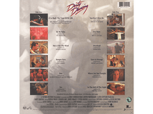 Charger l&#39;image dans la galerie, La pochette arrière de l&#39;album de la bande originale de Dirty Dancing.
