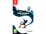 Pochette du jeu Disney Epic Mickey Rebrushed avec Mickey Mouse et Oswald le Lapin Chanceux.