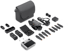 Charger l&#39;image dans la galerie, Kit de drone avec drone, télécommande, étui, batteries, chargeur, hélices et accessoires.
