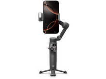 Charger l&#39;image dans la galerie, Un stabilisateur de téléphone mobile gris sur fond blanc.
