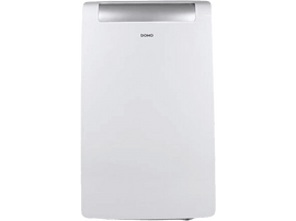 Climatiseur blanc avec texte 