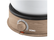 Charger l&#39;image dans la galerie, Gros plan d&#39;un appareil de cuisine avec une texture bois, un cadran et une lumière, sur fond blanc.
