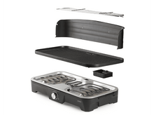 Charger l&#39;image dans la galerie, Gril électrique démonté avec composants sur fond blanc.
