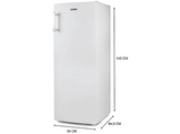 DOMO Congélateur DO91203F - largeur 54 cm - hauteur 143 cm - capacité 161 l - NoFrost