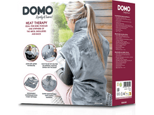 Charger l&#39;image dans la galerie, DOMO Couverture chauffante dos et nuque XL (DO636K) Coussin chauffant Gris
