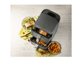 DOMO DO549FR Airfryer double zone de friture Airfryer