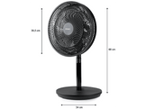DOMO DO8159 Ventilateur sur pied 2 en 1 Multiblade 39.5 cm Noir