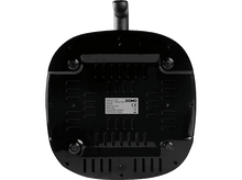 Charger l'image dans la galerie, Vue de dessous d'un appareil noir avec une poignée. Il a des orifices d'aération et des vis visibles sur la surface.
