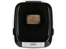 Charger l&#39;image dans la galerie, Machine à pain noire avec fenêtre rectangulaire, sur fond blanc.
