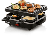 DOMO Raclette - Grill de table (DO9147G) Appareil à raclette Noir