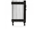 DOMO Radiateur bain d'huile (DO7327R) - Radiateur bain d'huile - 2000 W - Noir