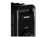 DOMO Radiateur bain d'huile (DO7327R) - Radiateur bain d'huile - 2000 W - Noir